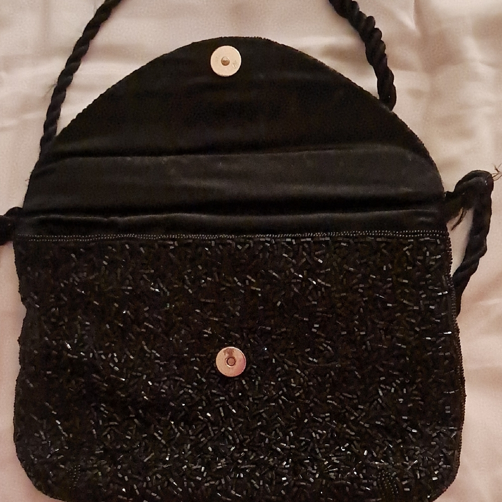 Vintage Multicolor Zigzag Pattern Beaded Women's … - image 4